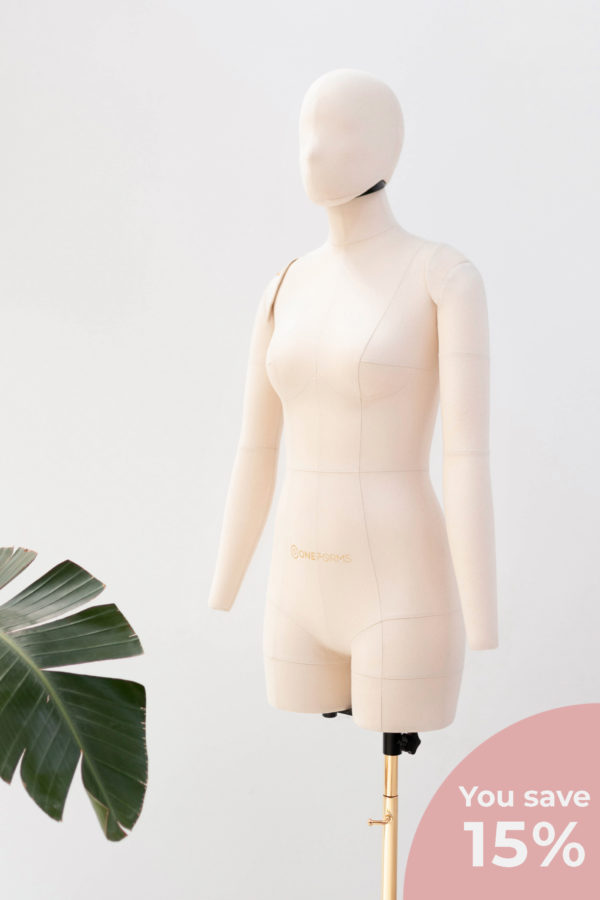 Anatomic tailor dress form SOFIA by ONE FORMS